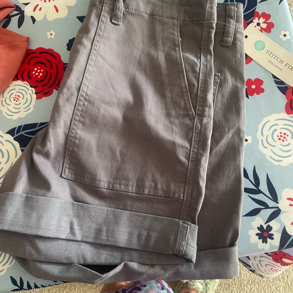 Studio blue Women's Charcoal Shorts - Picture 3 of 3